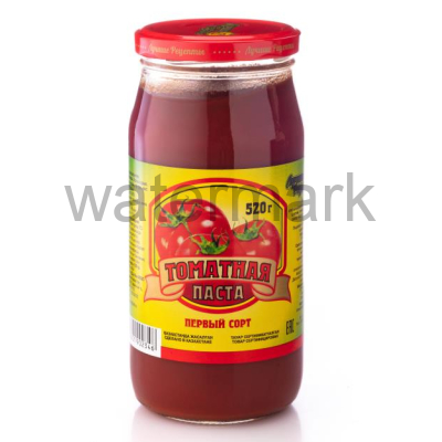 Томатная паста первый сорт 520 гр. Капчагай