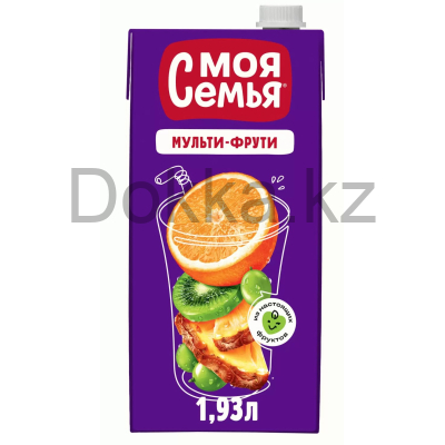 Моя семья 0,95л. Напиток Мультифруктовый сокосодерж. ДП