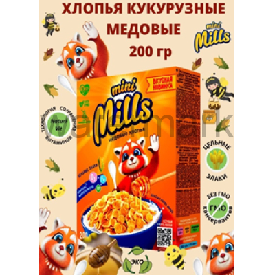 Кук.хл.медовые К 200гр."Хрусмайлики"