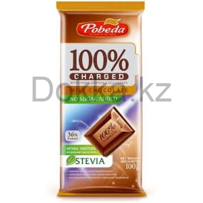 Шоколад 1120 Молочный без добавл.сах "36% какао"."Чаржед" 100г/10шт