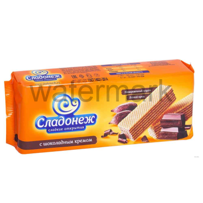 Ваф.труб.ТМ09"Сладонеж"с шок.кремом 0,175кг.*16уп.