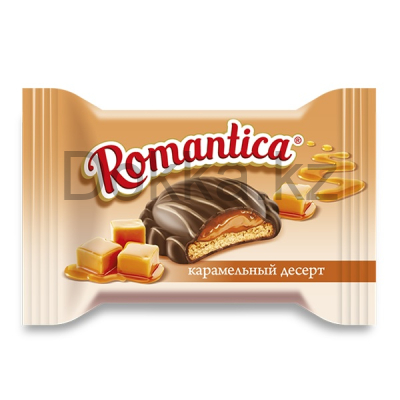 Десерт глазирован.Romantika карамельный 5кг.