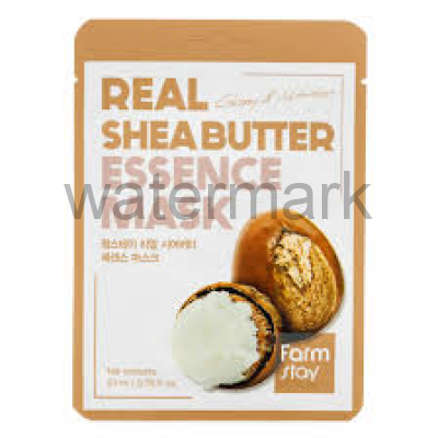FarmStay Тканевая маска REAL с эссенцией МАСЛА ШИ / SHEA BUTTER ESSENCE