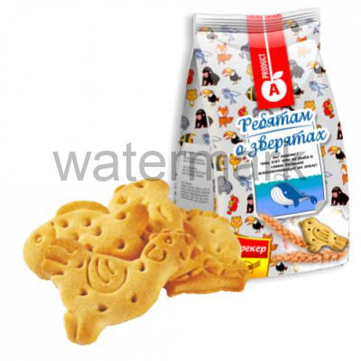 Печенье 300 гр."Ребятам о зверятах"