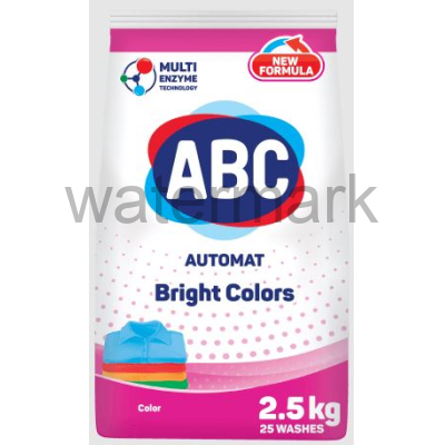 Стиральный порошок "АВС" 2,5кг. КОЛОР