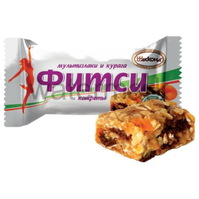 Фитси мультизлаки и курага 3 кг. конфеты