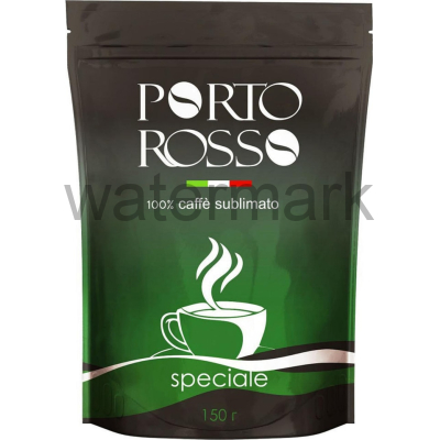Кофе раст.150 гр.пак.PORTO ROSSO SPECIALE натуральный сублимированый с кофеином