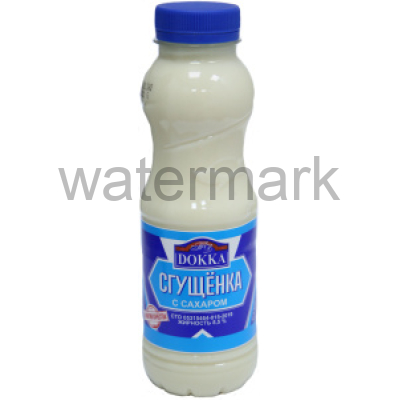 Сгущенка с сахаром 500гр.ТМ"DOKKA"ПЭТ мдж 8,5%