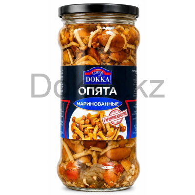 Грибы Опята марин. ст/б 530 гр. ТМ "DOKKA"