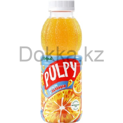 Добрый 0,9л. Напиток сокосод.из Апельсина с мякотью Pulpy 10%