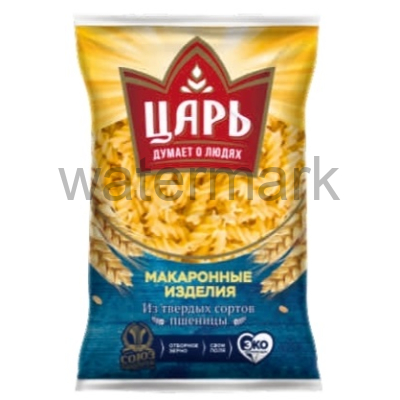 Макарон.изд."Царь" "Улитка" 400 гр.