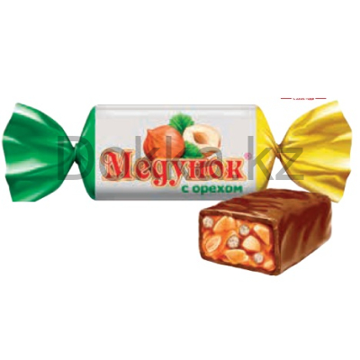 Конф.Медунок с орехом 6кг. глазиров.