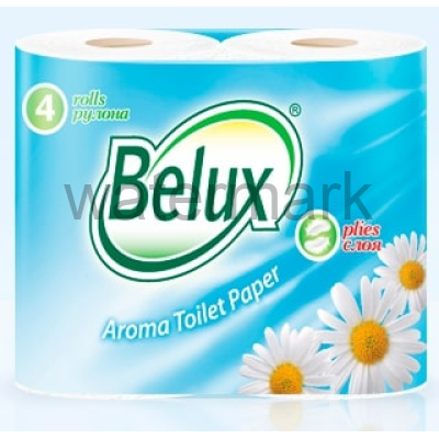 Т/бумага "BELUX" АРОМА 4 шт. 2-сл. ромашка