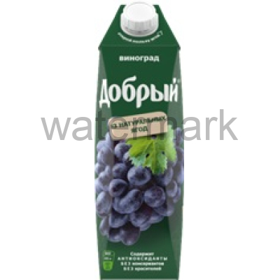Добрый 1л.Виноградный нектар 50% ДП