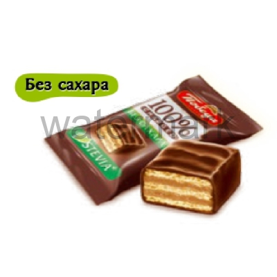 Конфеты 0113 вафельные "Чаржед" в горьком шоколаде без добавл.сахара 1,5кг.