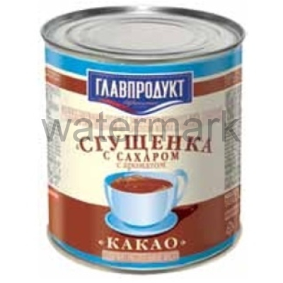 Сгущенка с аром.какао 380гр.с сах.(ВМКЗ бан.№75)