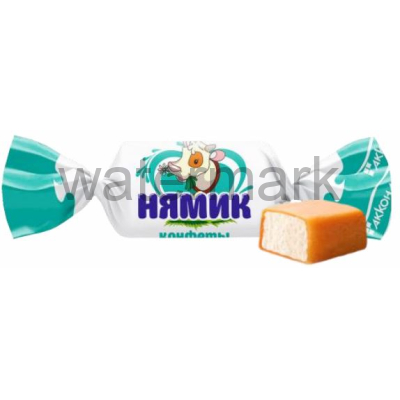 Нямик с соленой карамелью конфеты 4 кг.