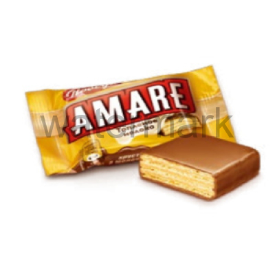 Конфета 1552 вафельная "АМАРЕ" со вк.топленого молока в молочн.шоколаде 1,5кг.