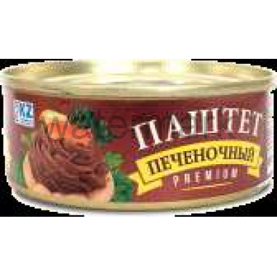 Паштет печеночный 100 гр. евро Улан
