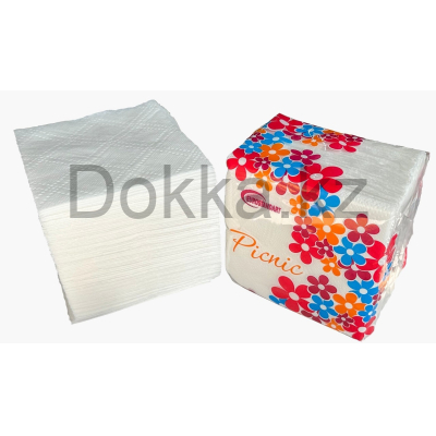 РК Салфетки Eurostandart  Пикник,  24*24 cм, белые