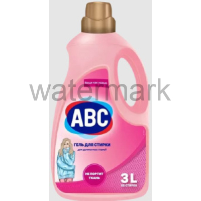 Стиральный порошок жидкий "АВС" 3л. ДЕЛИКАТ
