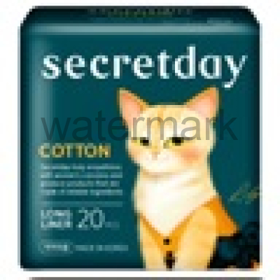 SecretDay Прокладки ежедневные COTTON, Long Liner, 20 шт