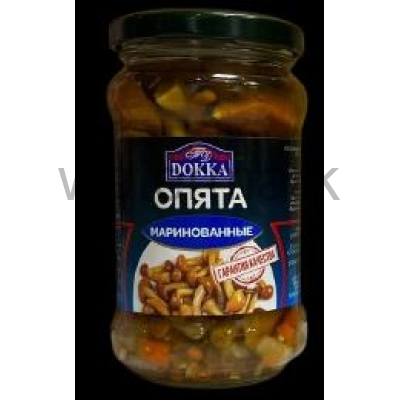 Грибы Опята марин. ст/б 280 гр. ТМ "DOKKA"