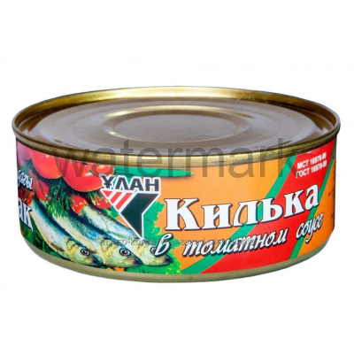 Килька в т/с  Улан 240гр