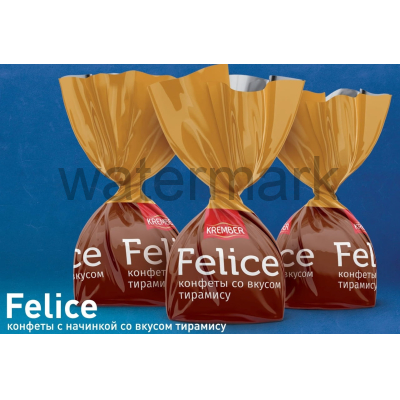 Конфеты "Felice" 3,5кг. со вкусом тирамису