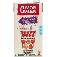 Моя семья 1,93л. Напиток сокосодерж.фруктово-ягодный "Ягода-Сочнягода" ДП