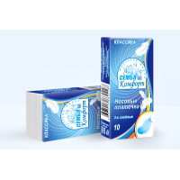 Платочки "Семья и Комфорт" 3-сл. белые