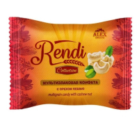 Мультизлаковая конфета Rendi Collection с орехом кешью 2 кг.