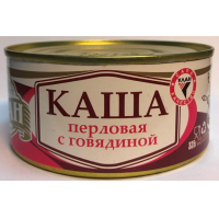 Каша перловая с гов.325 гр BEST