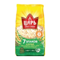 Хлопья 7 злаков "Царь" П 400гр.