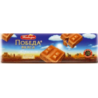 Шоколад 1253 "Победа вкуса" пористый молочный" 180г/8шт
