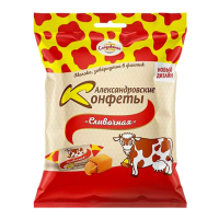 Александровские "Сливочная", фас.1*6шт конфеты молочные