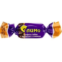Слимо toffee с арахисом и изюмом конфеты 4кг.