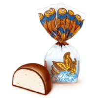 Конфеты 0941 сбивн.суфле "Птица счастья"в слив.шоколаде 0,5кг*6пак.