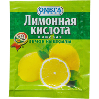 Лимонная кислота 50 гр. Омега Специи