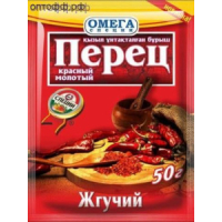 Перец красный мол. в/с 50г Жгучий