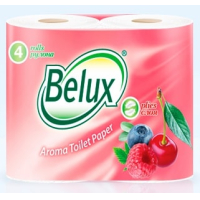 Т/бумага "BELUX" АРОМА 4 шт. 2-сл. ягоды mix