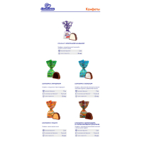 Конф.Ф97 "Му и Ну" с молоком и клубничным вк. 1кг.*4уп.