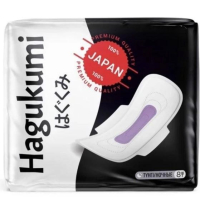 HAGUKUMI Прокладки ночные для крит.дней 8 шт