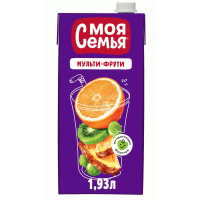 Моя семья 0,95л. Напиток Мультифруктовый сокосодерж. ДП