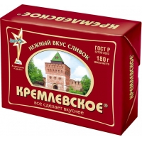 Спред 180гр.растительно-жировой ТМ "Кремлевское", фольга