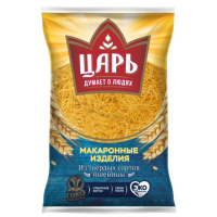 Макарон.изд."Царь""Вермишель тонкая"400гр.