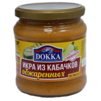 Икра из кабачков обжаренных ТМ "DOKKA"в/с 450 гр.