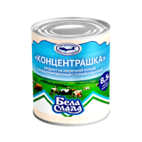 Концентрашка на мол.основе концентр.стерилиз.8.5% мдж ж/б 300 гр.ТМ"Бела Слада"