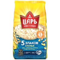 Хлопья 5 злаков "Царь" П34 400 гр.