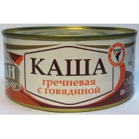 Каша гречневая с гов.325 гр BEST